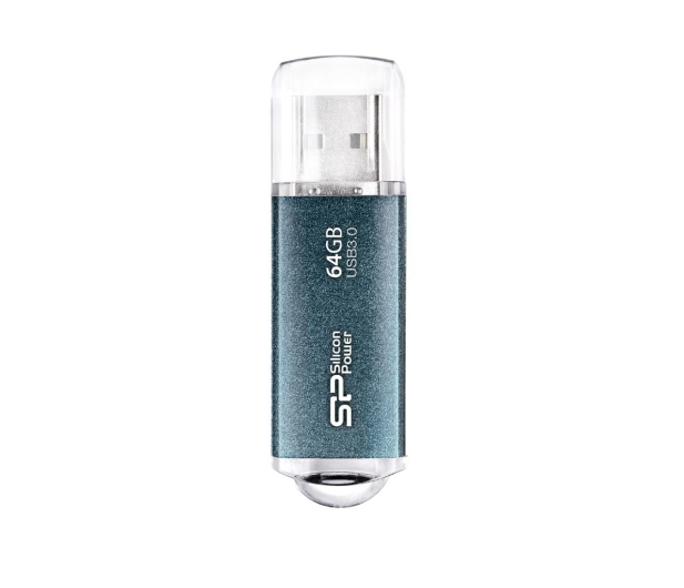 SILICON POWER M01 SP064GBUF3M01V1B 3.0 Aluminium/LED - 256506 - zdjęcie